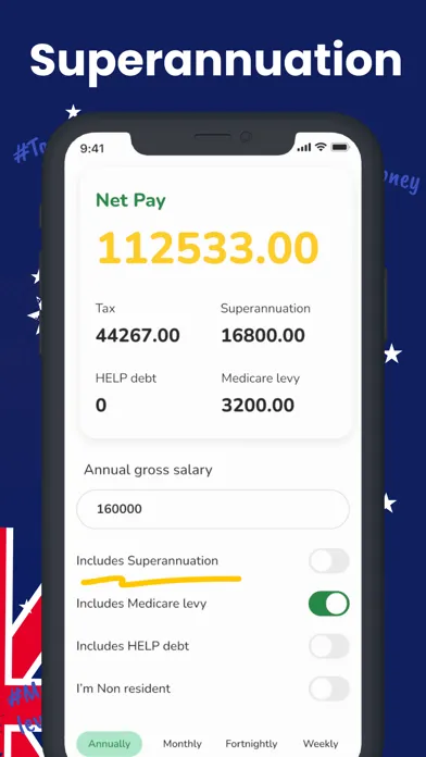 Capturas de pantalla de Australia Tax Calculator