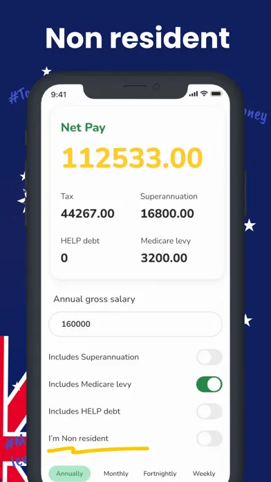 Capturas de pantalla de Australia Tax Calculator