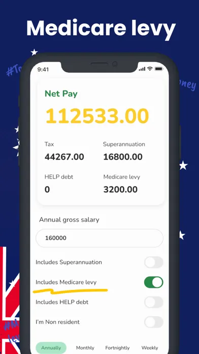 Capturas de pantalla de Australia Tax Calculator