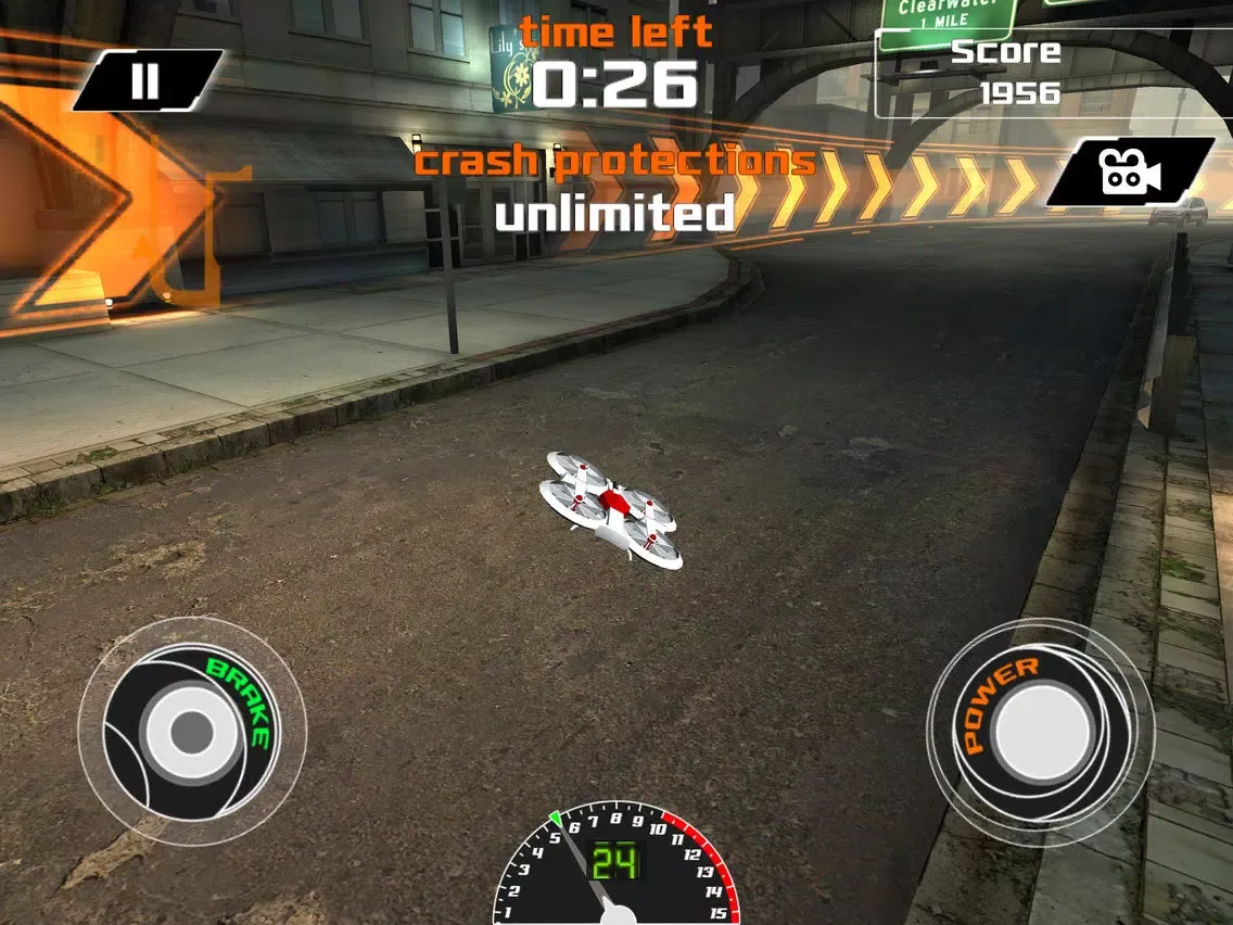 ภาพหน้าจอของ Drone Racing League Simulator 2017 iPad 