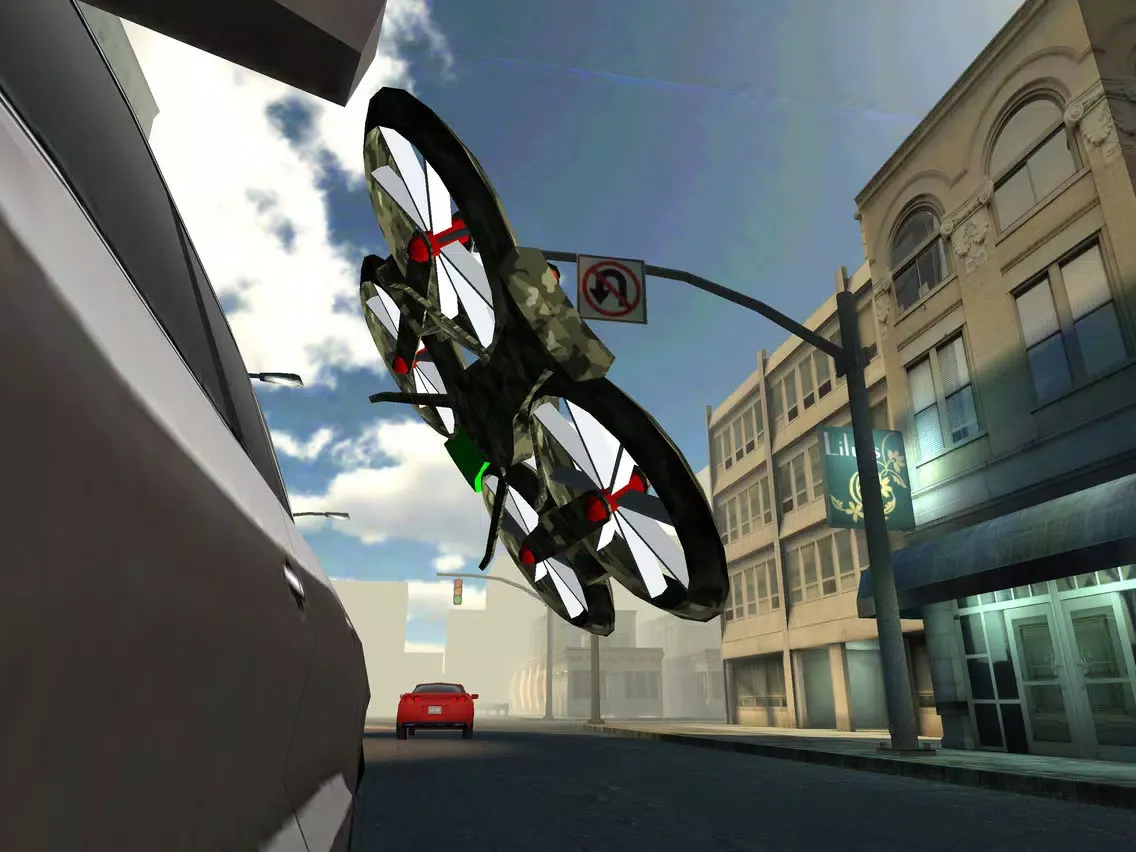 ภาพหน้าจอของ Drone Racing League Simulator 2017 iPad 