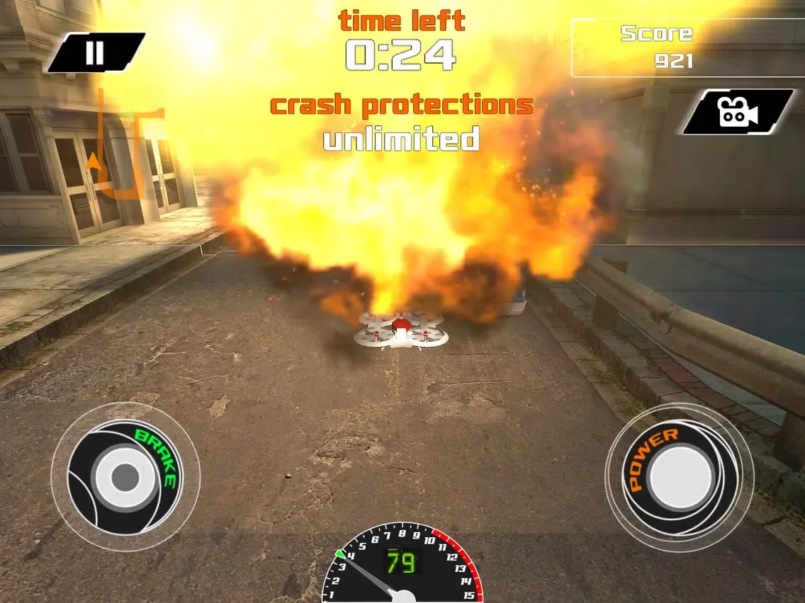 ภาพหน้าจอของ Drone Racing League Simulator 2017 iPad 