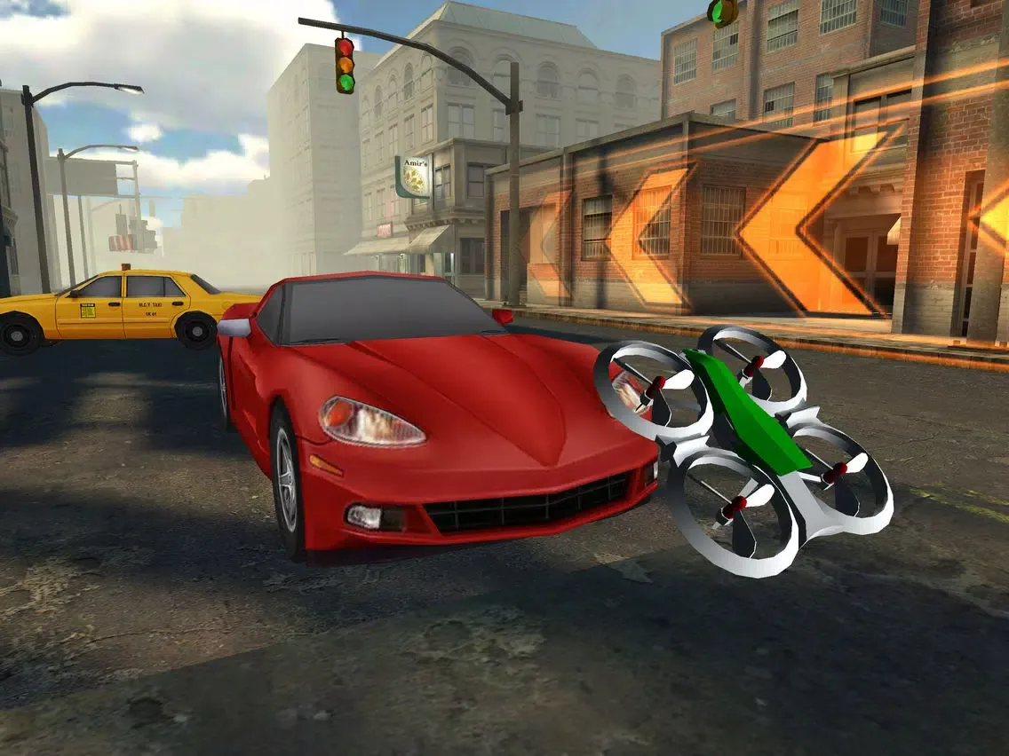 ภาพหน้าจอของ Drone Racing League Simulator 2017 iPad 