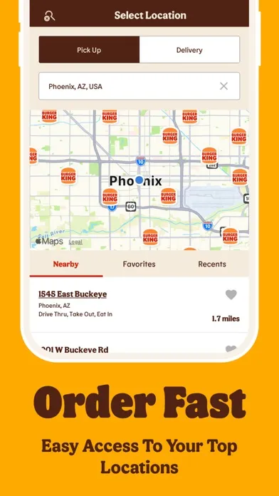Zrzuty ekranu BURGER KING® App