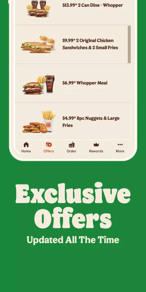 BURGER KING Canada Screenshots