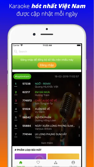Screenshot di Karaoke Vietnam: Hat Karaoke