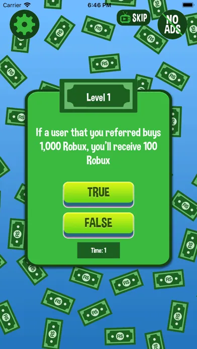 Captures d'écran de Quizes for Roblox Robux