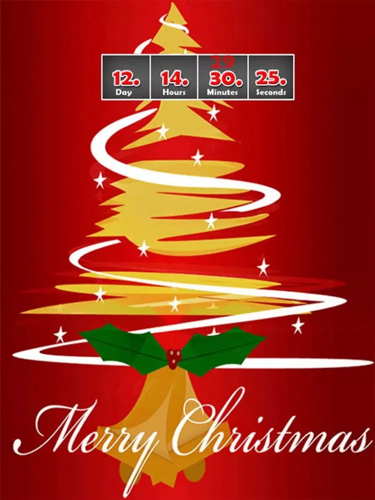 Capturas de pantalla de Christmas Countdown Wallpaper iPad 