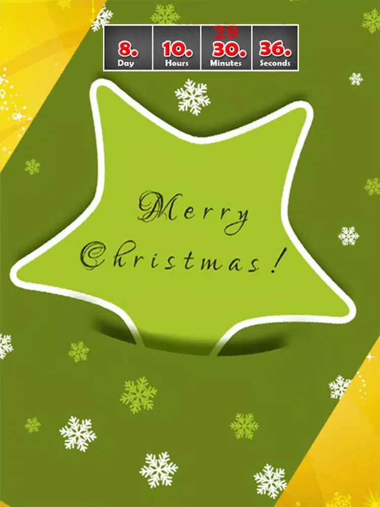 Capturas de pantalla de Christmas Countdown Wallpaper iPad 