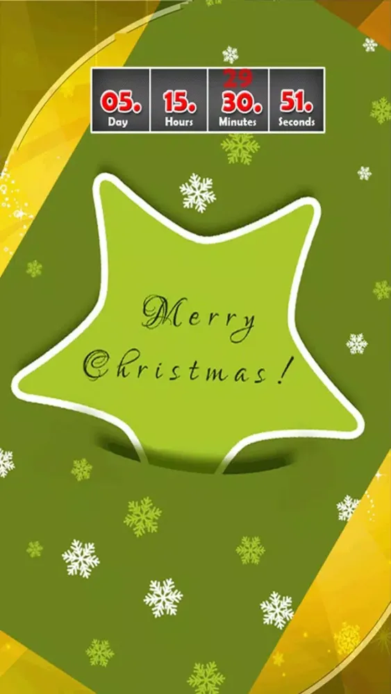 Capturas de pantalla de Christmas Countdown Wallpaper