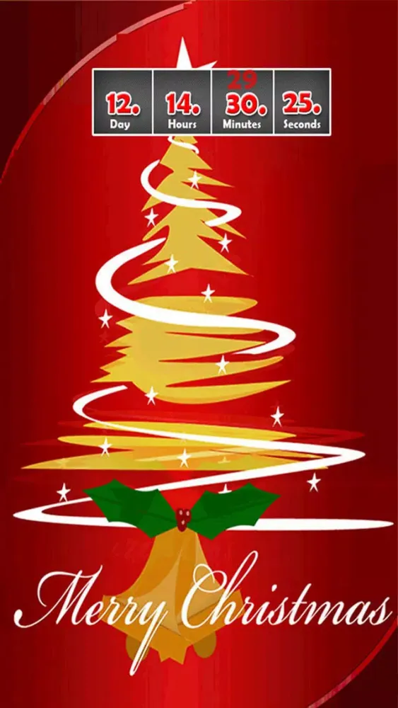 Capturas de pantalla de Christmas Countdown Wallpaper