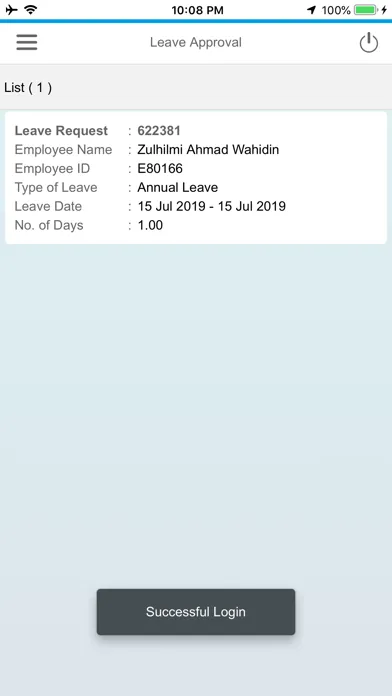 eApproval Apps Screenshots