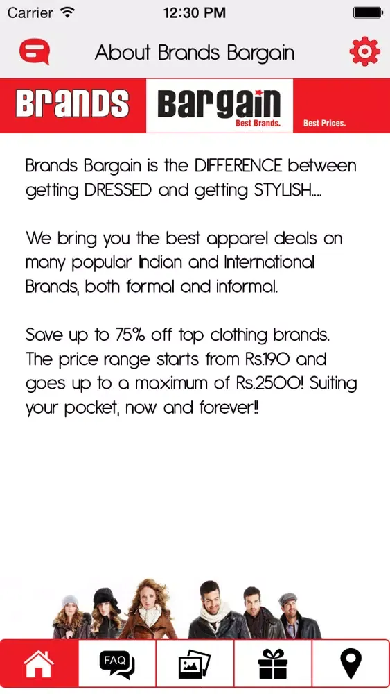 Zrzuty ekranu Brands Bargain