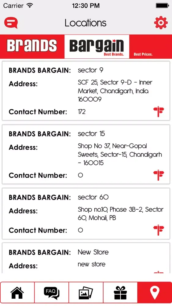 Zrzuty ekranu Brands Bargain