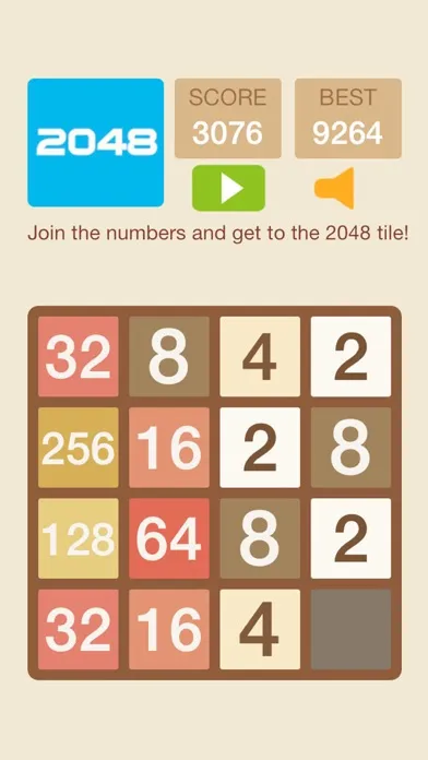Ảnh chụp màn hình của 2048 HD - Snap 2 Merged Number Puzzle Game
