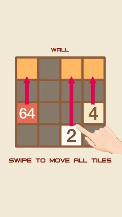 Ảnh chụp màn hình của 2048 HD - Snap 2 Merged Number Puzzle Game