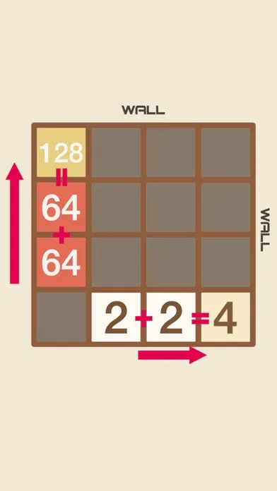 Ảnh chụp màn hình của 2048 HD - Snap 2 Merged Number Puzzle Game