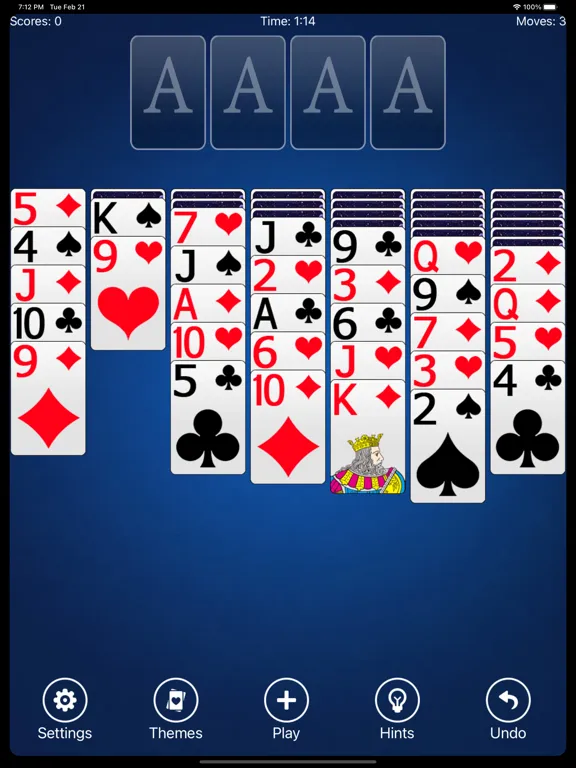 Capturas de tela do A¹ Yukon Solitaire Card Game iPad 