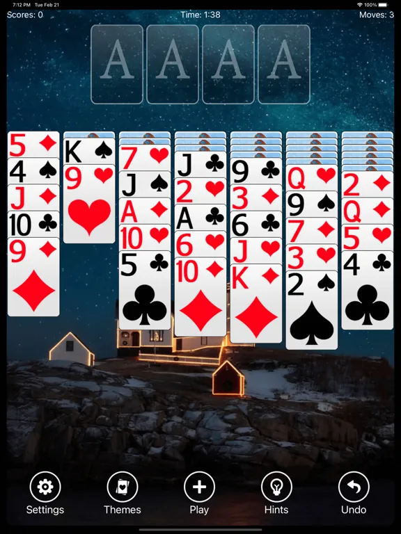 Capturas de tela do A¹ Yukon Solitaire Card Game iPad 