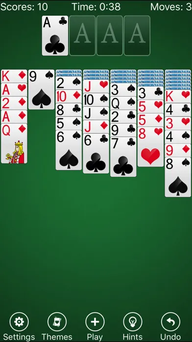 Capturas de tela do A¹ Yukon Solitaire Card Game