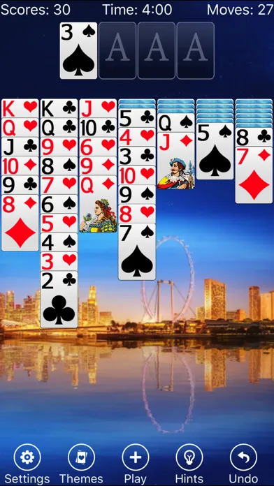 Capturas de tela do A¹ Yukon Solitaire Card Game