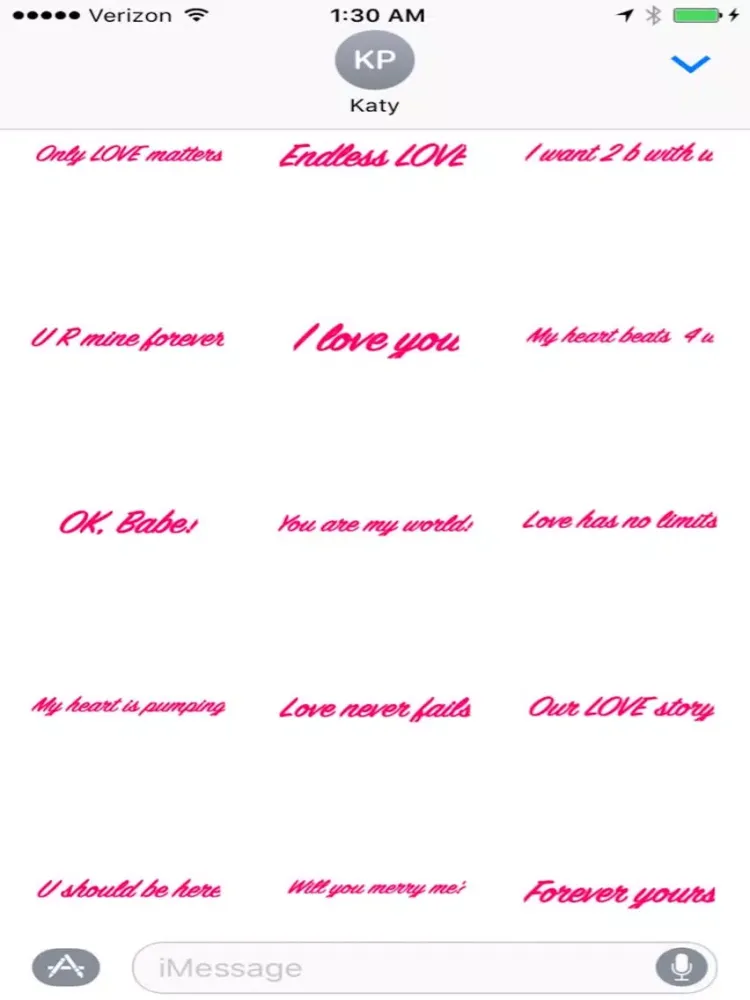 صور Handwritten LOVE Messages iPad 