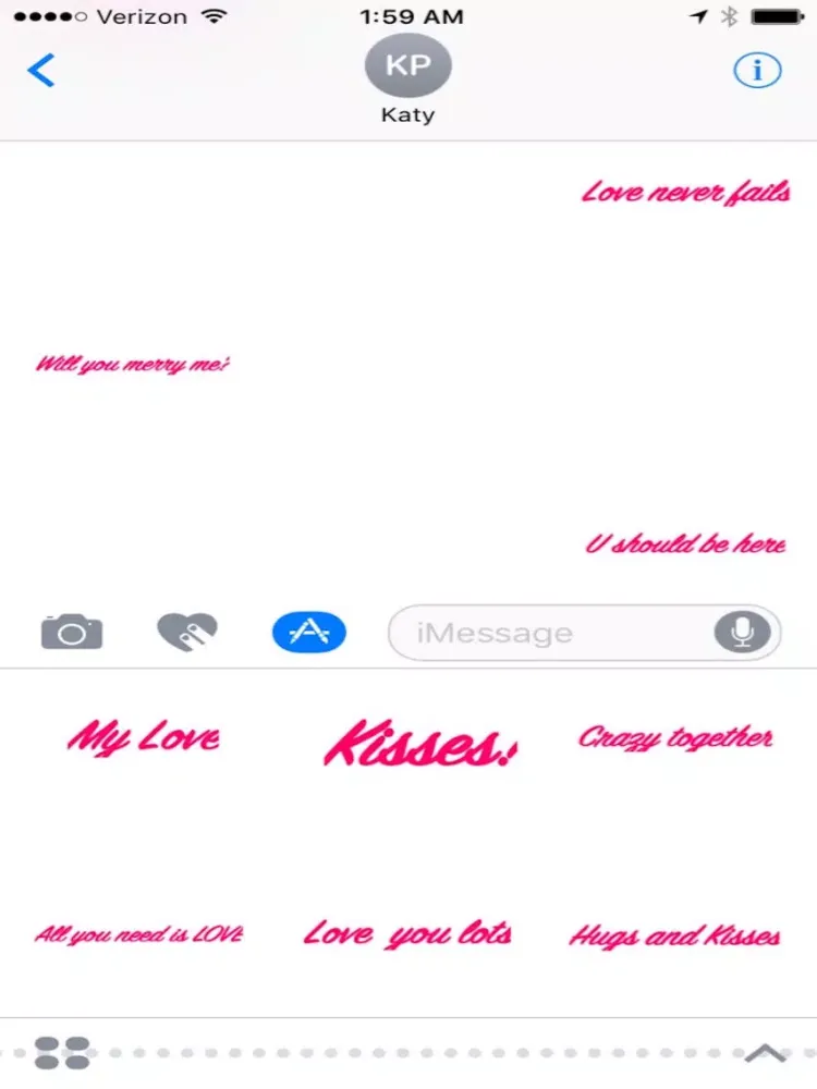 صور Handwritten LOVE Messages iPad 