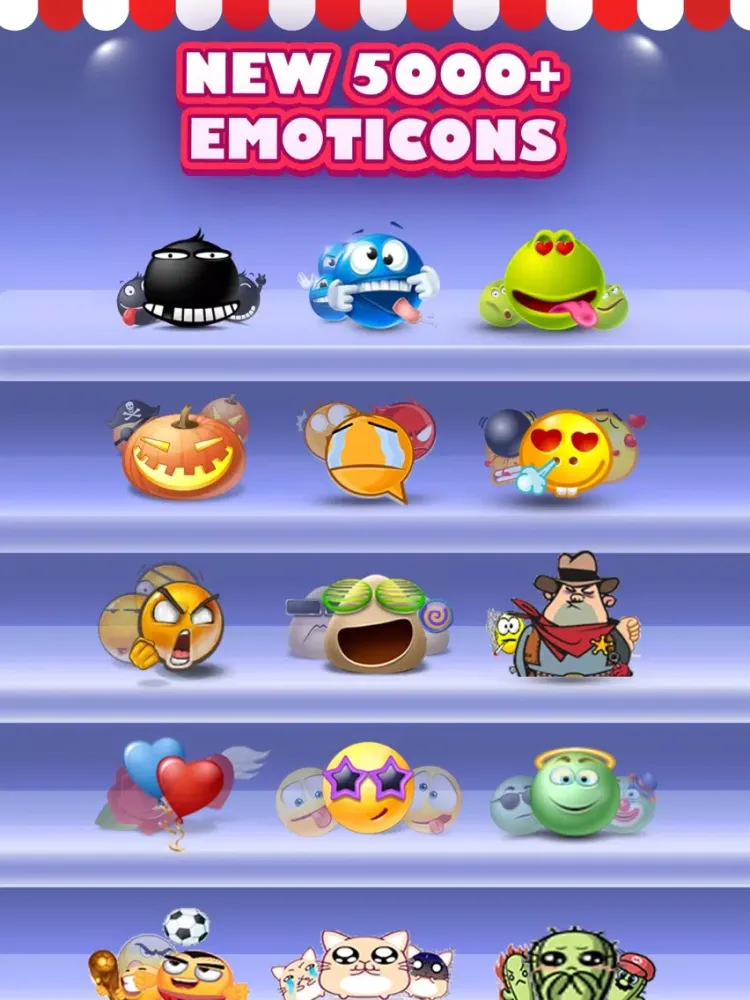 Screenshot di 5000+ Emoji iPad 