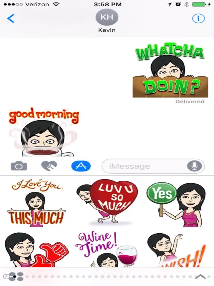 Zrzuty ekranu Mexican Girl Emojis iPad 