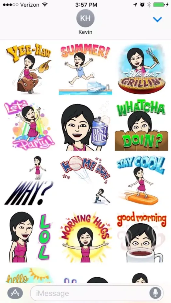 Zrzuty ekranu Mexican Girl Emojis