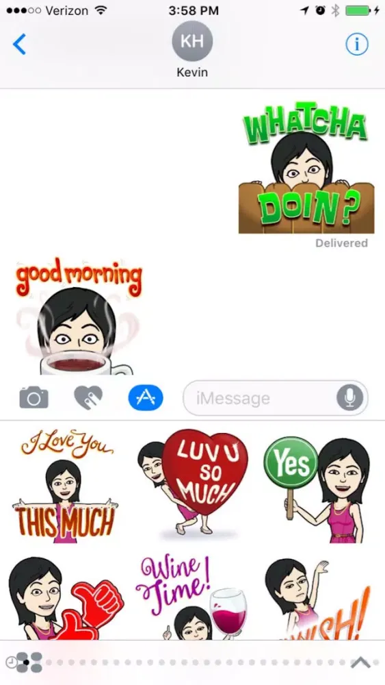 Zrzuty ekranu Mexican Girl Emojis