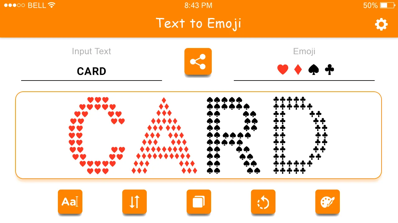 Captures d'écran de Text To Emoji