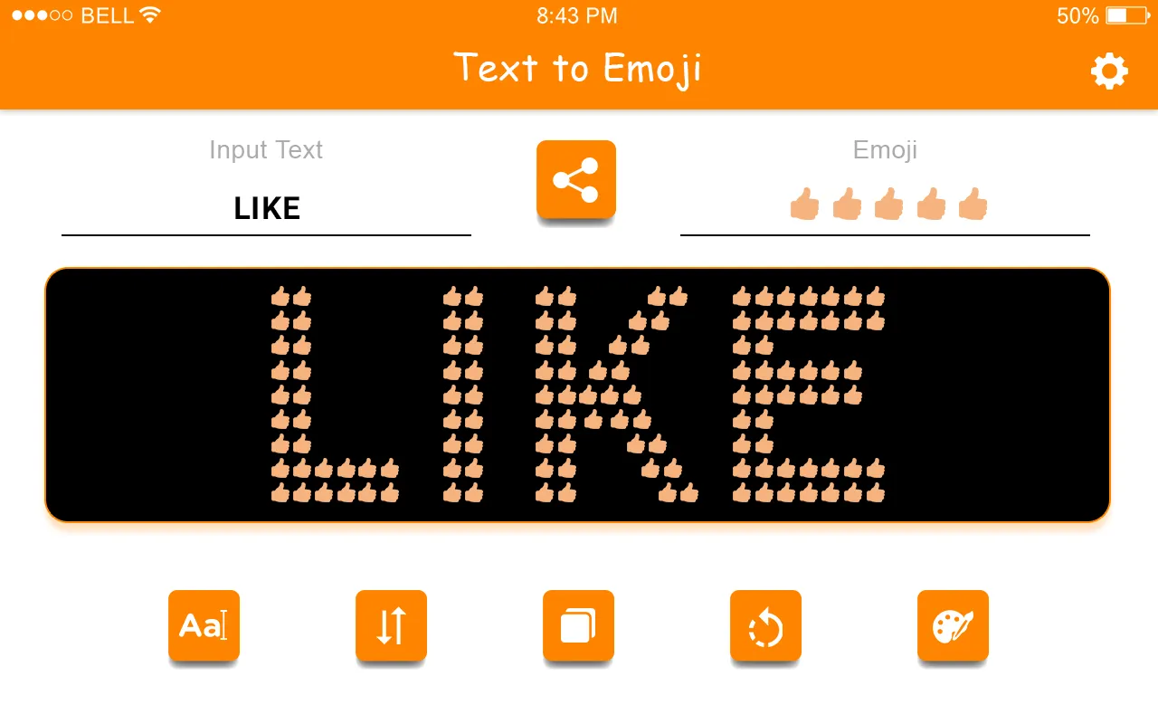 Captures d'écran de Text To Emoji