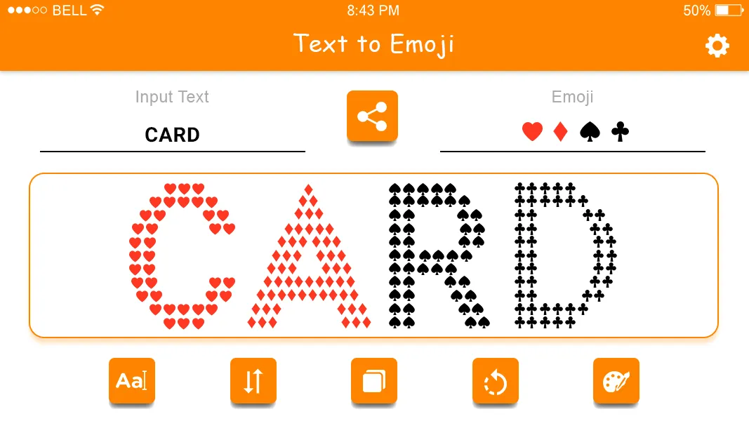 Captures d'écran de Text To Emoji