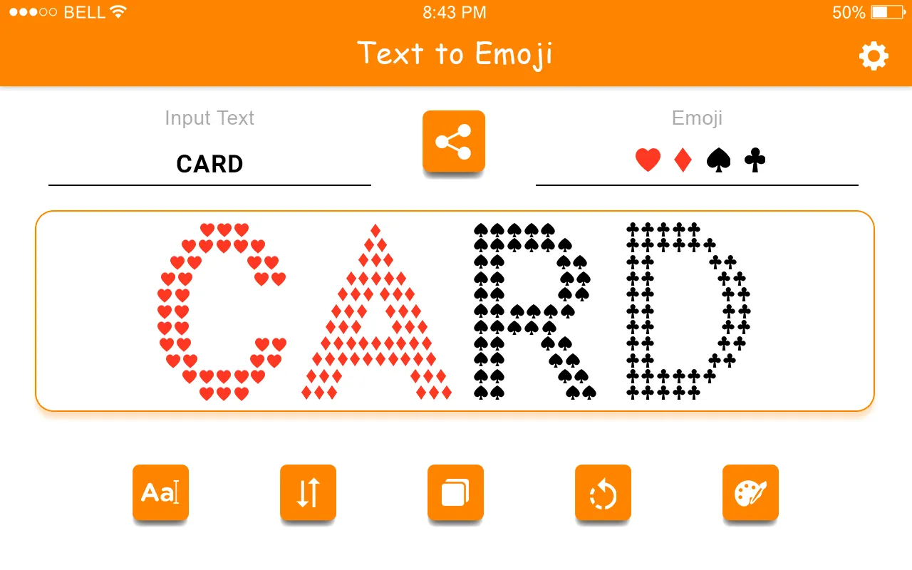 Captures d'écran de Text To Emoji