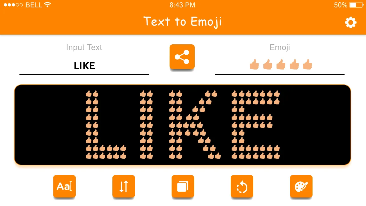 Captures d'écran de Text To Emoji