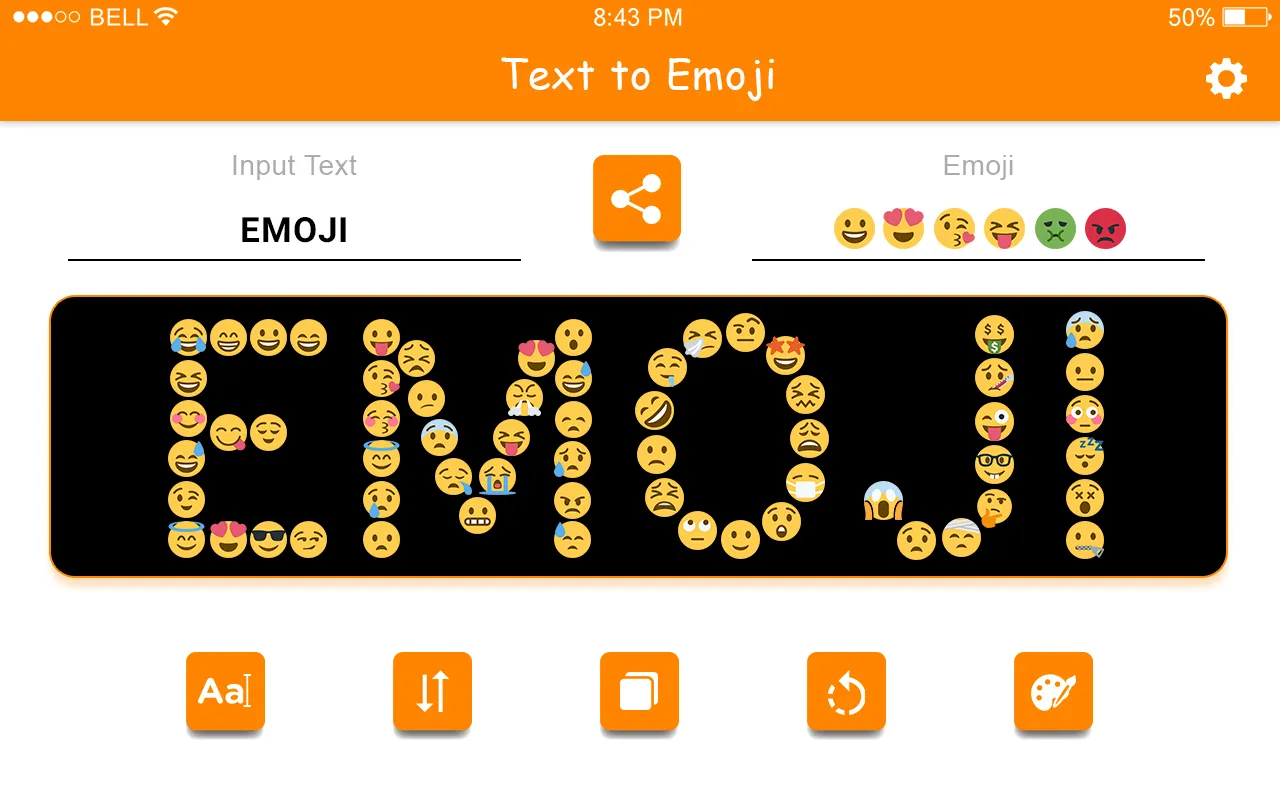 Captures d'écran de Text To Emoji