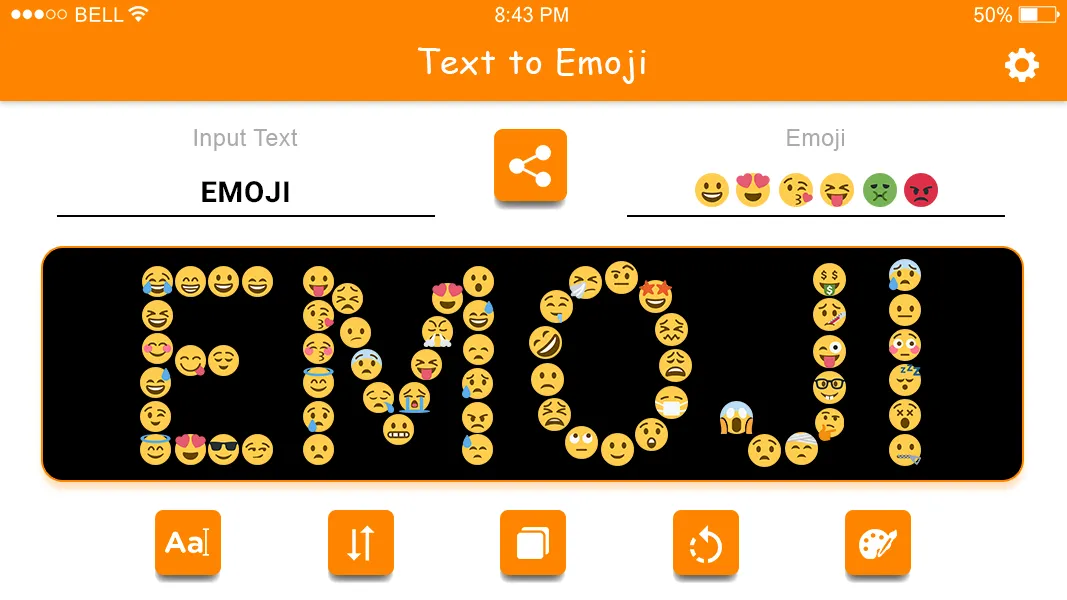 Captures d'écran de Text To Emoji