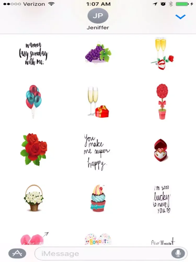 I Love You Emoji iPad  Screenshots