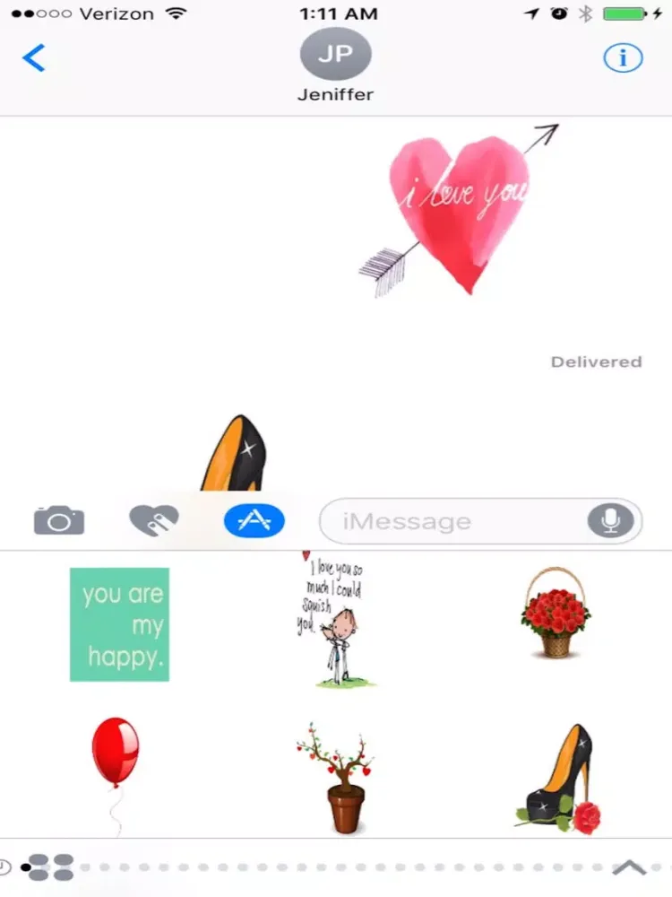I Love You Emoji iPad  Screenshots