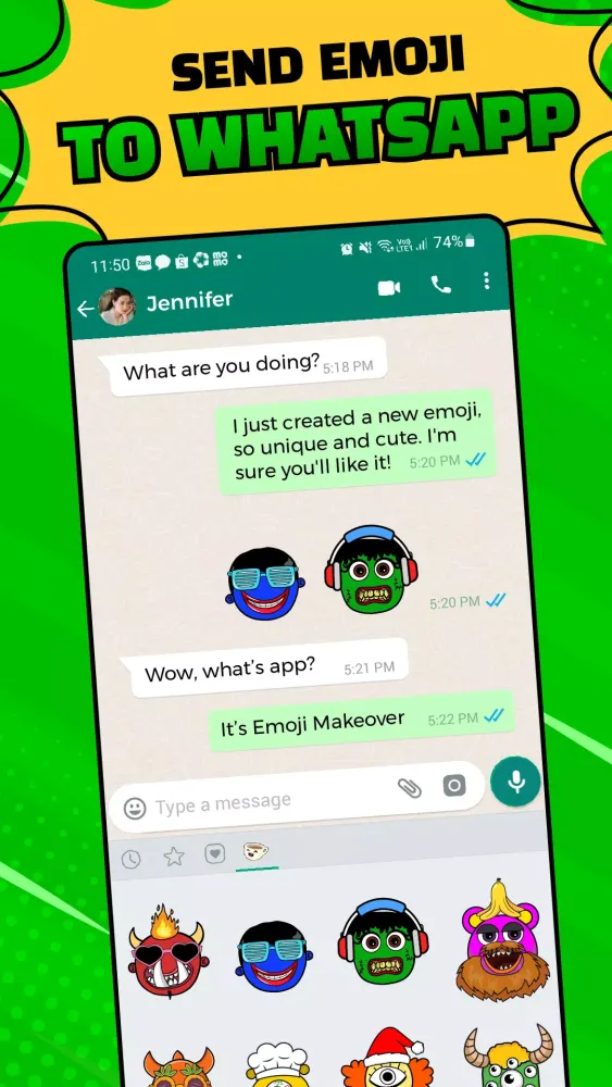 Emoji Makeover Screenshots