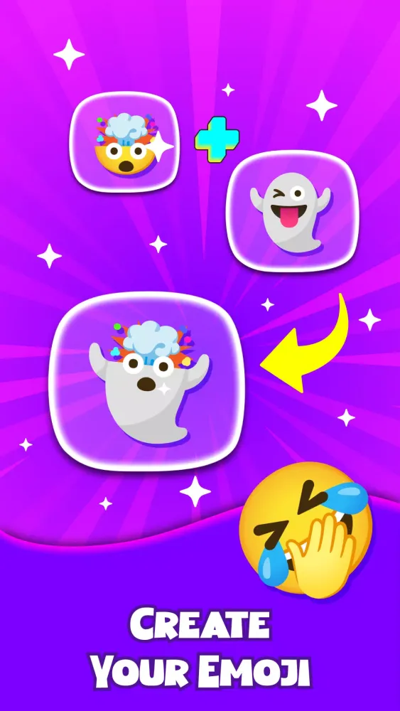 Screenshot di Emoji Merge
