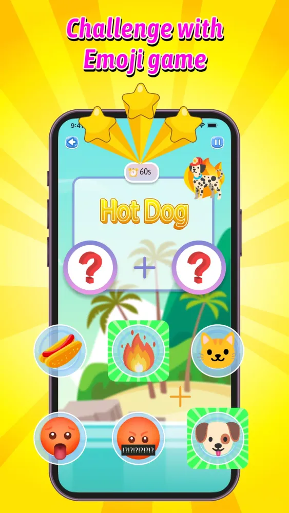 Captures d'écran de Emoji Merge