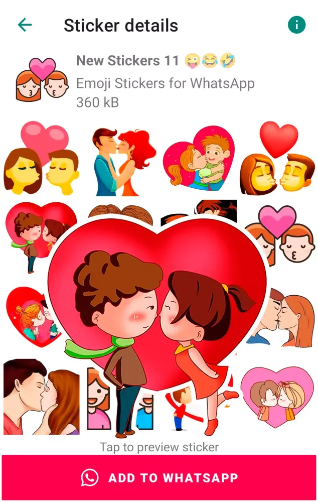 Emoji Stickers 스크린샷