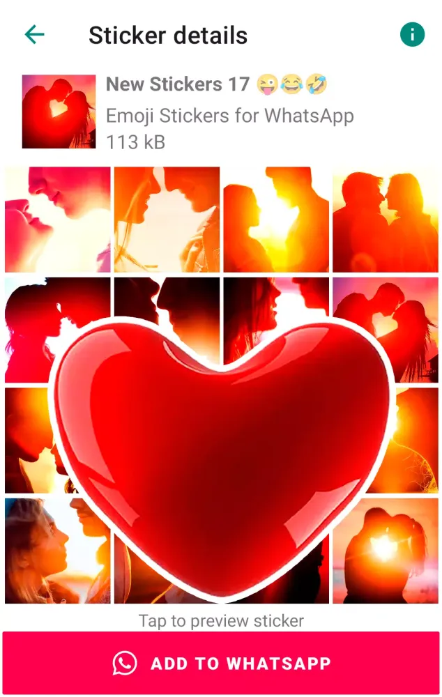 Emoji Stickers 스크린샷