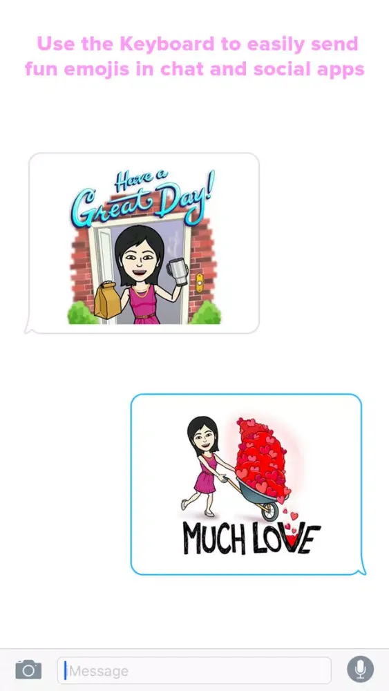 Girlmoji Keyboard - Emoji Keyboard for cute girls Screenshots