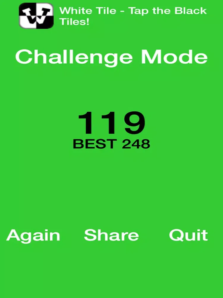 Awesome White Tile - Tap Black Tiles like Playing Piano iPad  سکرین شاٹس