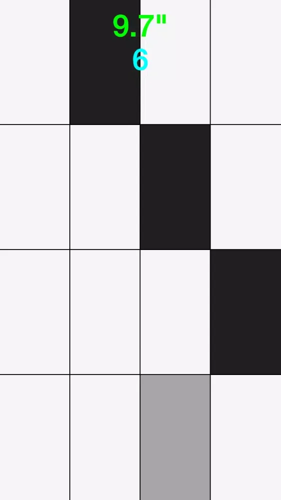 Awesome White Tile - Tap Black Tiles like Playing Piano سکرین شاٹس