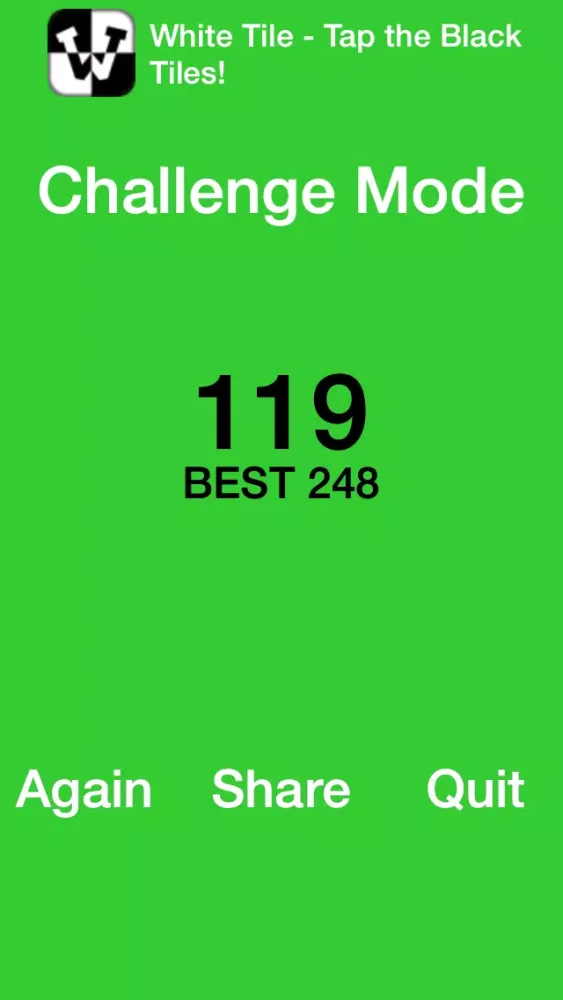 Awesome White Tile - Tap Black Tiles like Playing Piano سکرین شاٹس