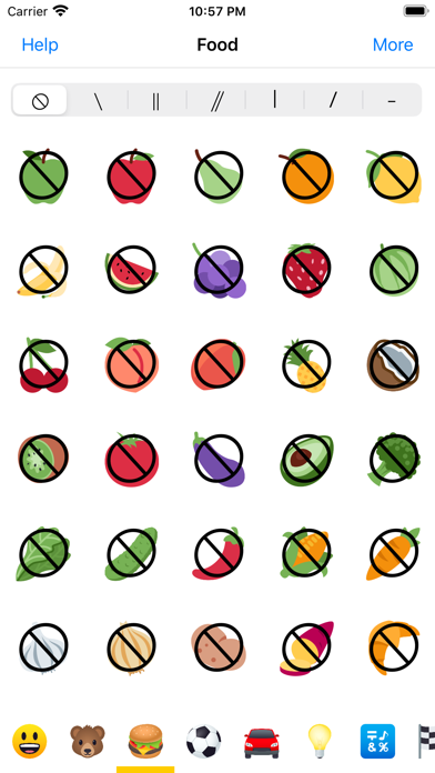 Capturas de tela do Anti Emoji - Prohibited Sign